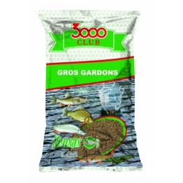 Прикормка Sensas 3000 Club Gros Gardon 1 кг (Большая плотва)